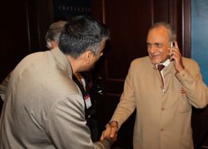 Dr. Abbey with Saudi Arabia Prince Turki Al Faisal