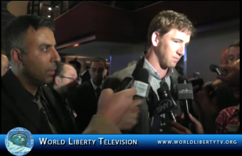 Interview with  Eli Manning, Two-Time Super Bowl Champion with The New York Giants – 2012