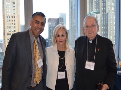 Dr.Abbey with Ms Robinson & Father Finn of Christophers