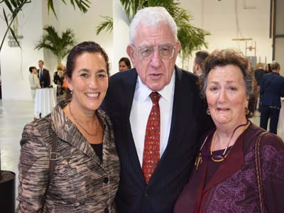 Honoree Jenny Freeman of HRCG with her Parents