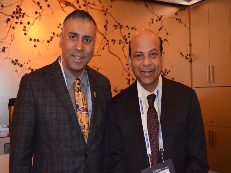 Dr Abbey with Vijay Govindarajan Strategy and Innovation Expert