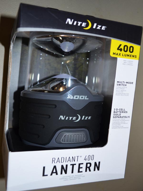 400 Lumen lantern 