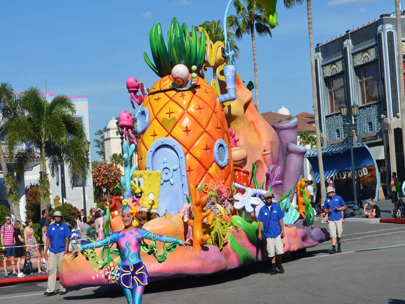 Universal Studios Parade of stars 