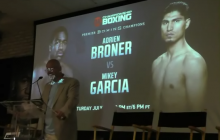 Adrien “The Problem’’ Broner VS  Mikey Garcia NY Press Conference-2017