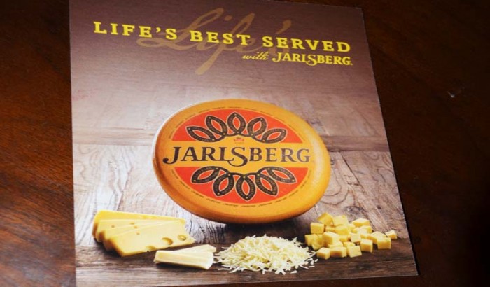 Wine and Cheese tasting with Jalrsberg to toast new Time Square Billboard-2018