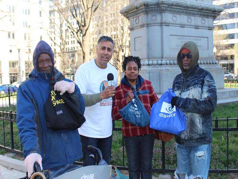 Homeless in Washington DC