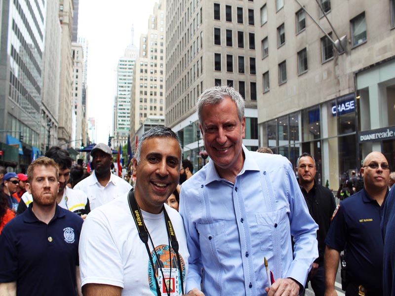 Mayor at Puerto Rican Parade