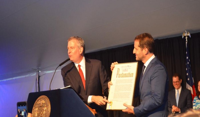 NYC Mayor Bill de Blasio’s Jewish Heritage Event  at Gracie Mansion-2018