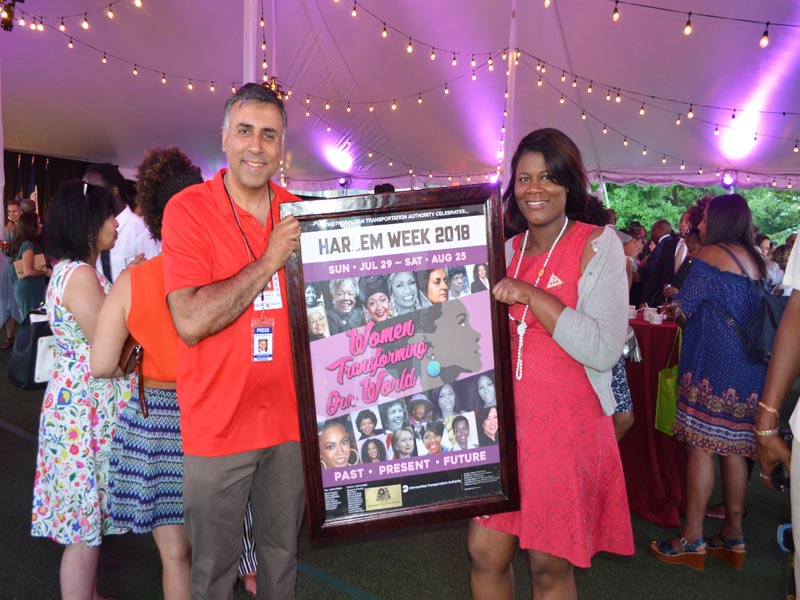 Honoree at Harlem Week 2018