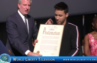 Mayor  Bill De Blasio Dominican Day Parade Reception at Gracie Mansion -2018