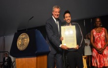 Mayor  Bill De Blasio Dominican Day Parade Reception at Gracie Mansion -2018