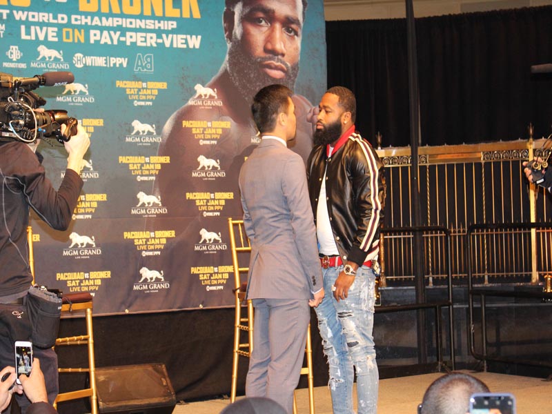 Boxing Fight in MGM Arena Las Vegas 