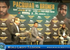 Manny Pacquiao  VS Adrien  Broner  WBA Welterweight  World Title NY Press Conf -2018