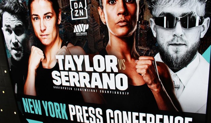 Katie Taylor and Amanda Serrano’s New York Press Conference at MSG-2022