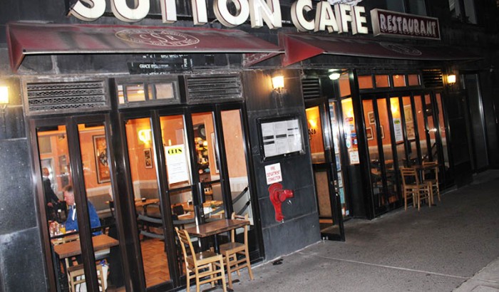 Review of Sutton Café and Restaurant 1026 First Ave –NYC 2023