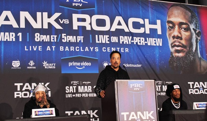 Gervonta “Tank” Davis VS Lamont Roach, Press Conference at Barclay Center, Brooklyn NY -2024